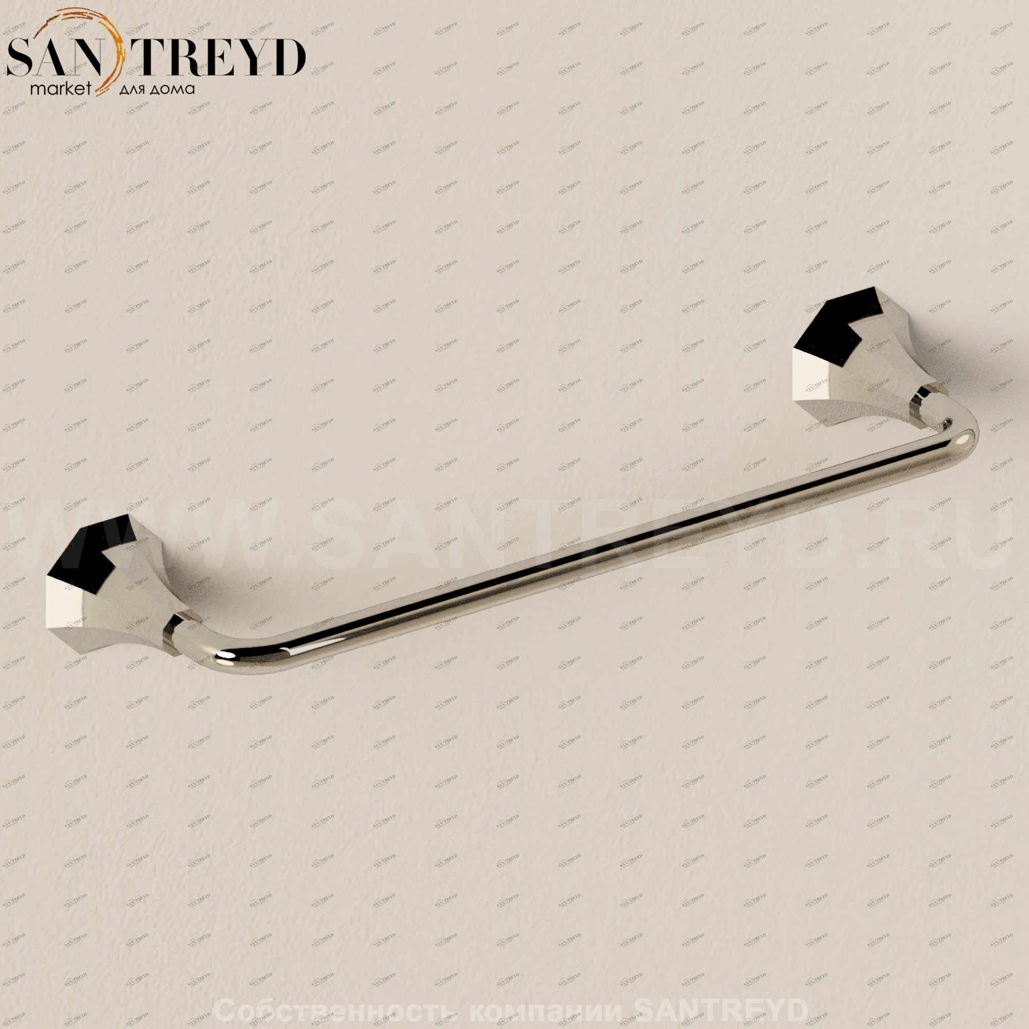 Flaminia EVERGREEN Полотенцедержатель хромированный EG30.CR Ceramica Flaminia EG30CR