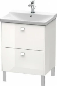 BR441002222 Тумбочка напольная Brioso #BR4410 620 x 479 мм Белый глянцевый декор