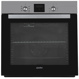 9145488 Электрический духовой шкаф Simfer B6EM56025 серебристый