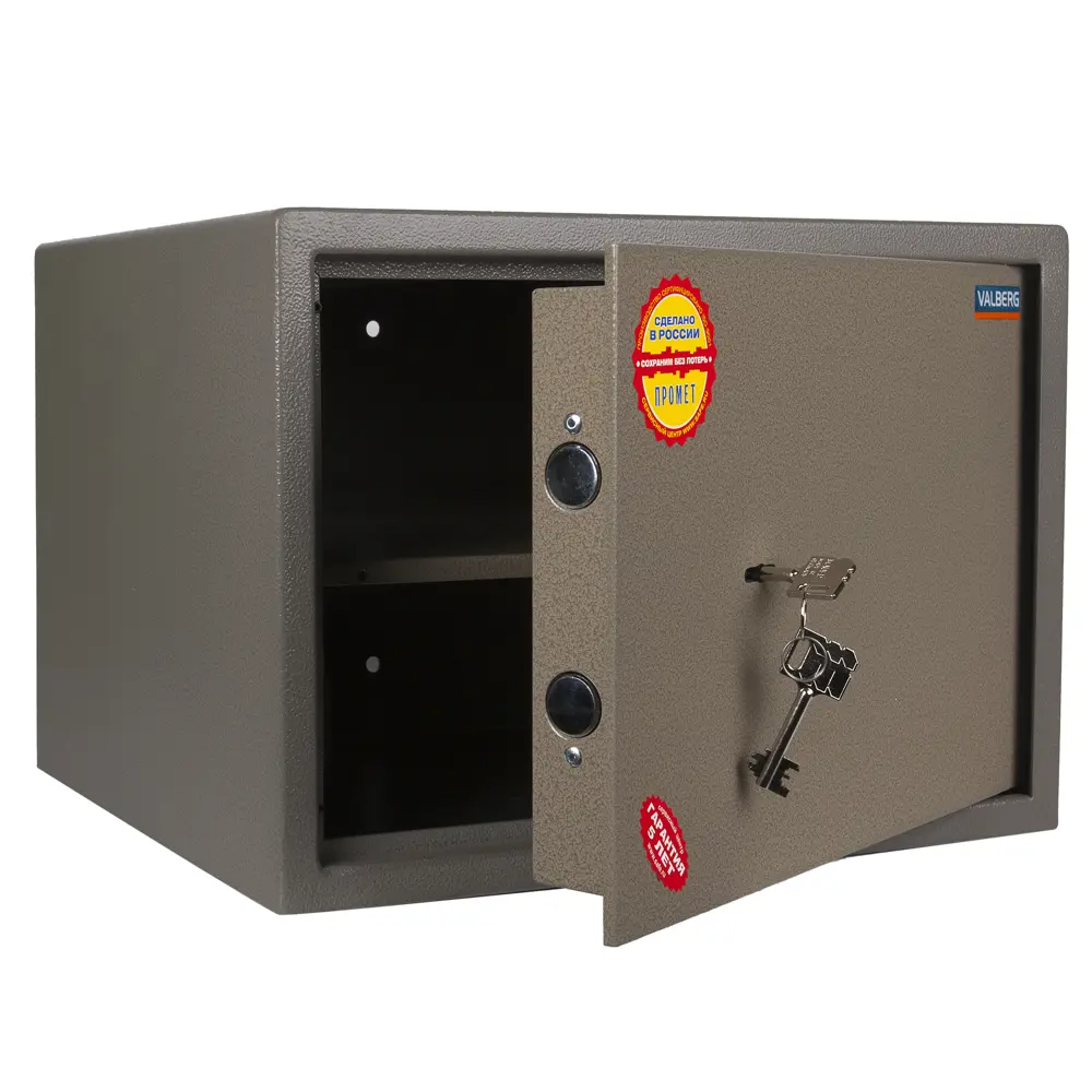Сейф взломостойкий Valberg ASM-30, класс Н0, ключевой замок 10729671 STLM-2069145 