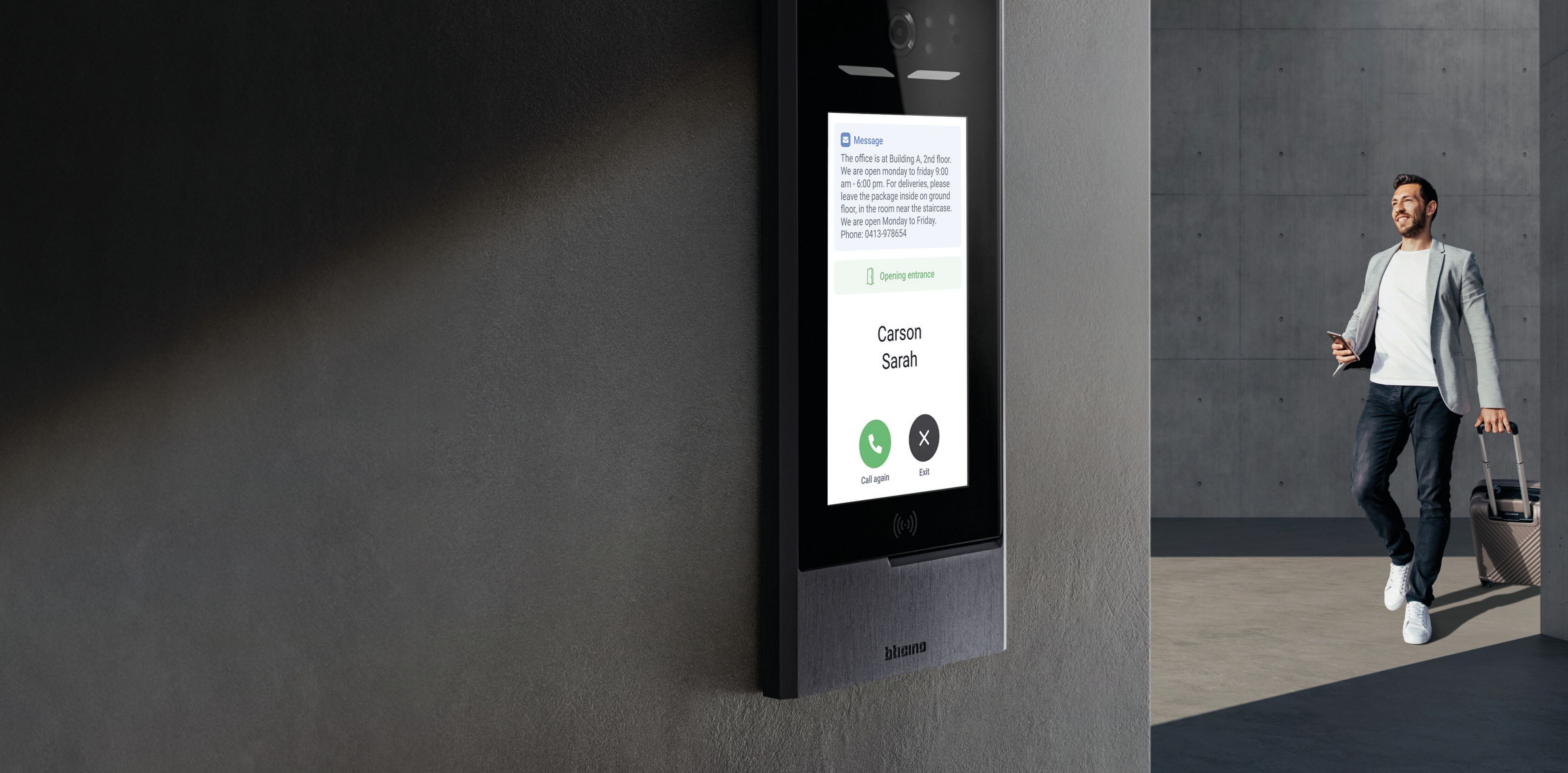 Система домофона и видеодомофона BTICINO LINEA 5000 with Netatmo ARCH-00143983 - Вид №13