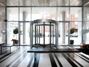 GEZE Автоматическая вращающаяся входная дверь Geze tsa 325 nt