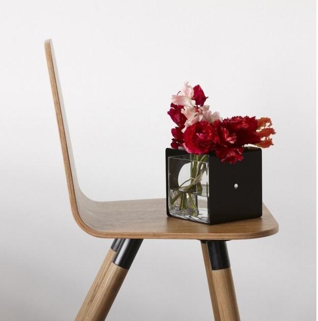 KONSTANTIN SLAWINSKI Ваза из нержавеющей стали и стекла sun-id-1390424 - Вид №6