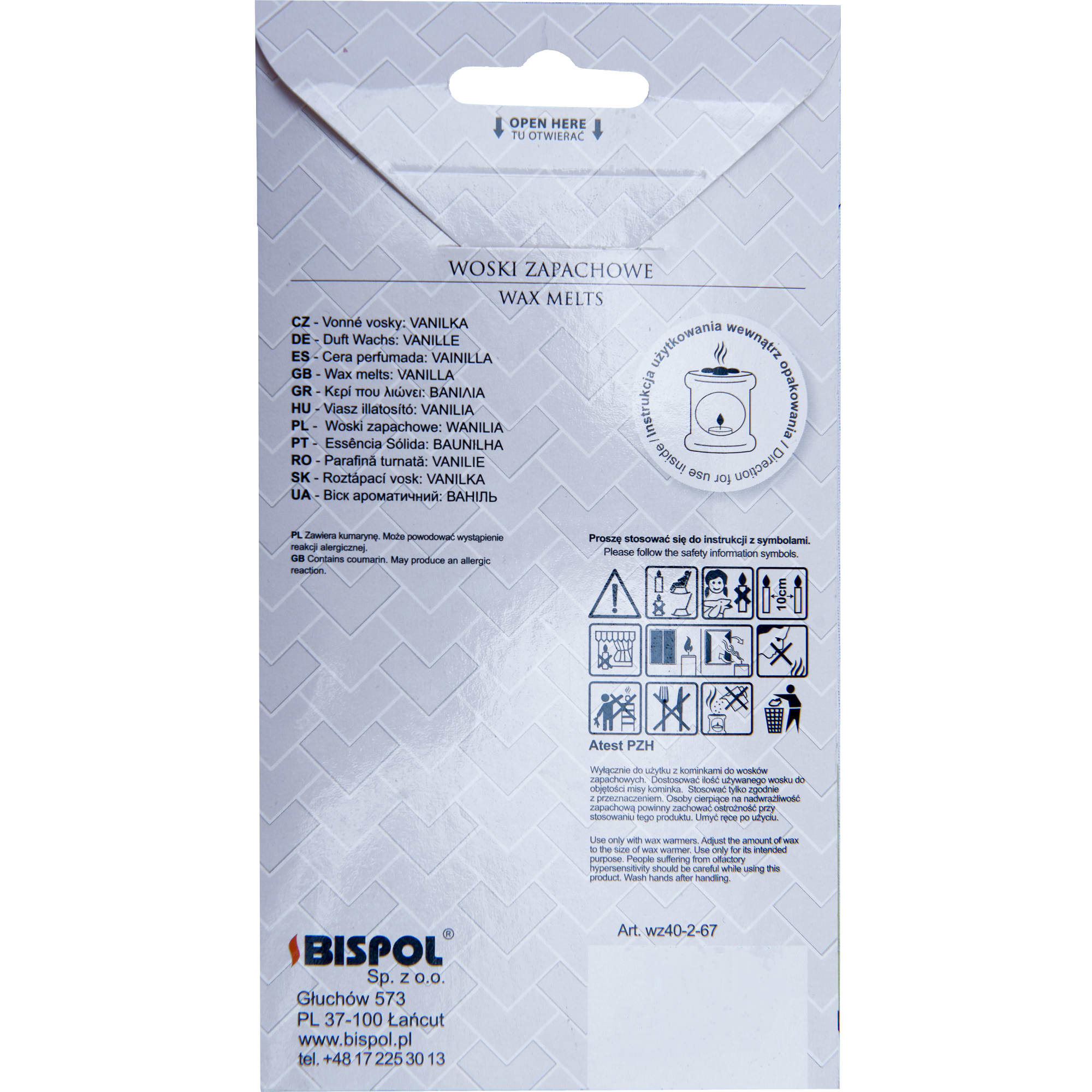 82535899 Воск ароматический для аромалампы «Ваниль» Santreyd  - Вид №2