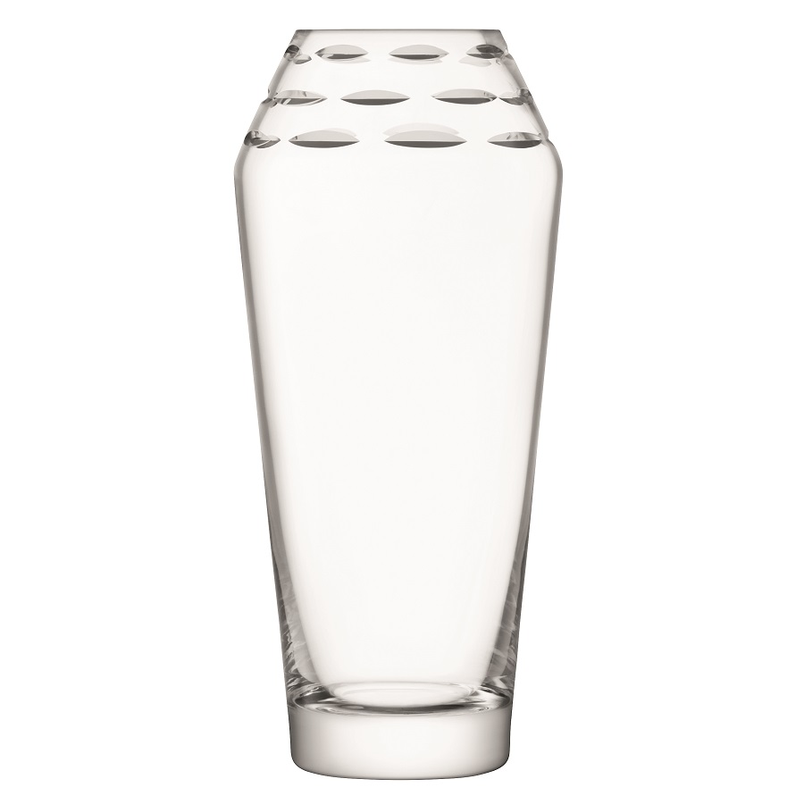 Ваза frieze В34 см LSA INTERNATIONAL ДИЗАЙНЕРСКИЕ 253438 Прозрачный  - Вид №1