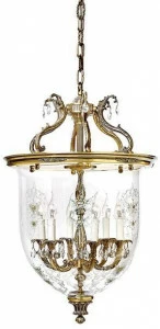 Possoni Illuminazione Атласный фонарь со стеклом и кристаллами swarovski® Victoria 1975/6