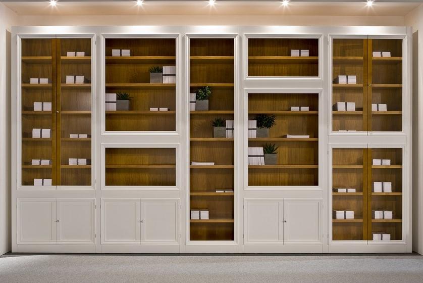 Morelato Модульный книжный шкаф вишня Maschera Art. fs3510178 - Вид №1