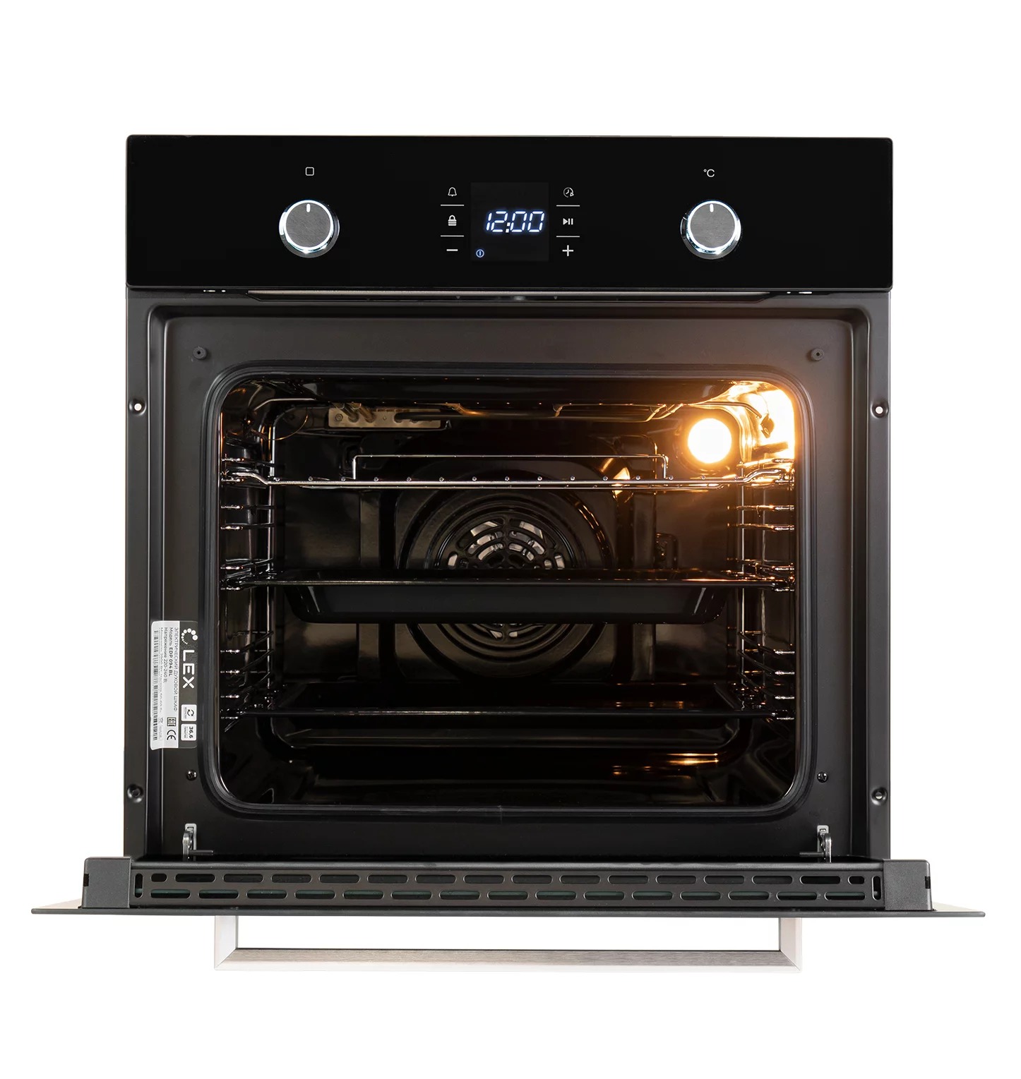 5366082 Электрический духовой шкаф LEX EDP 094 BL черный STDN-0106178 - Вид №1