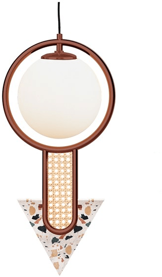 UTU Soulful Lighting Металлический светодиодный подвесной светильник Frame Santreyd sun-id-1405686 - Вид №1