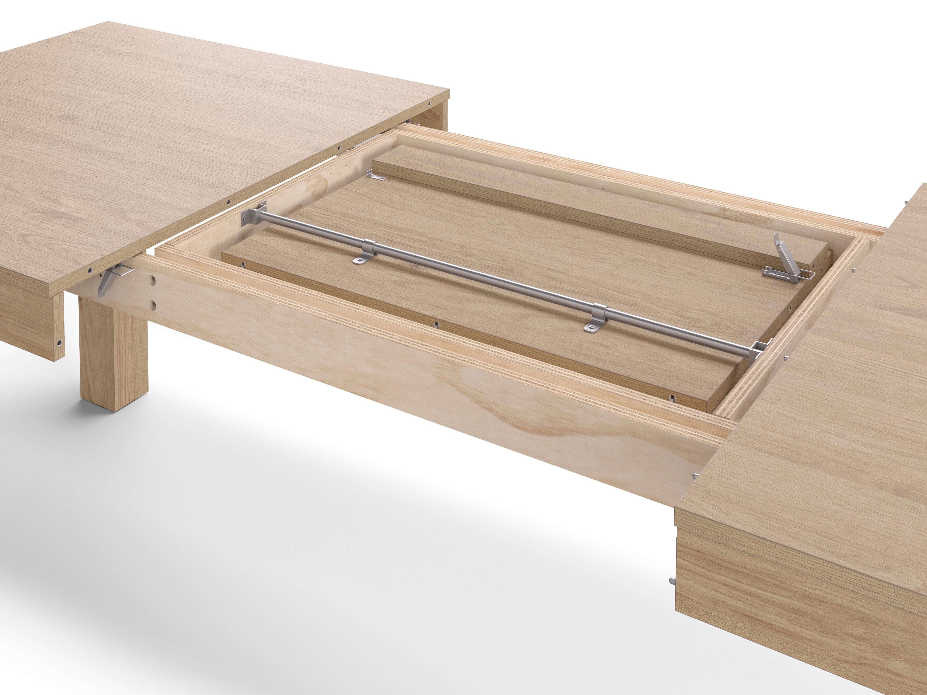 Выдвижной стол из дуба с 2 скамейками Mobili Fiver Rachele ARCH-00144679 - Вид №5