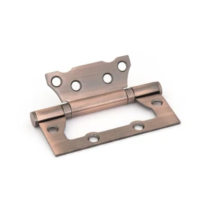 Петля без врезки E-2BB-100 цвет старая медь