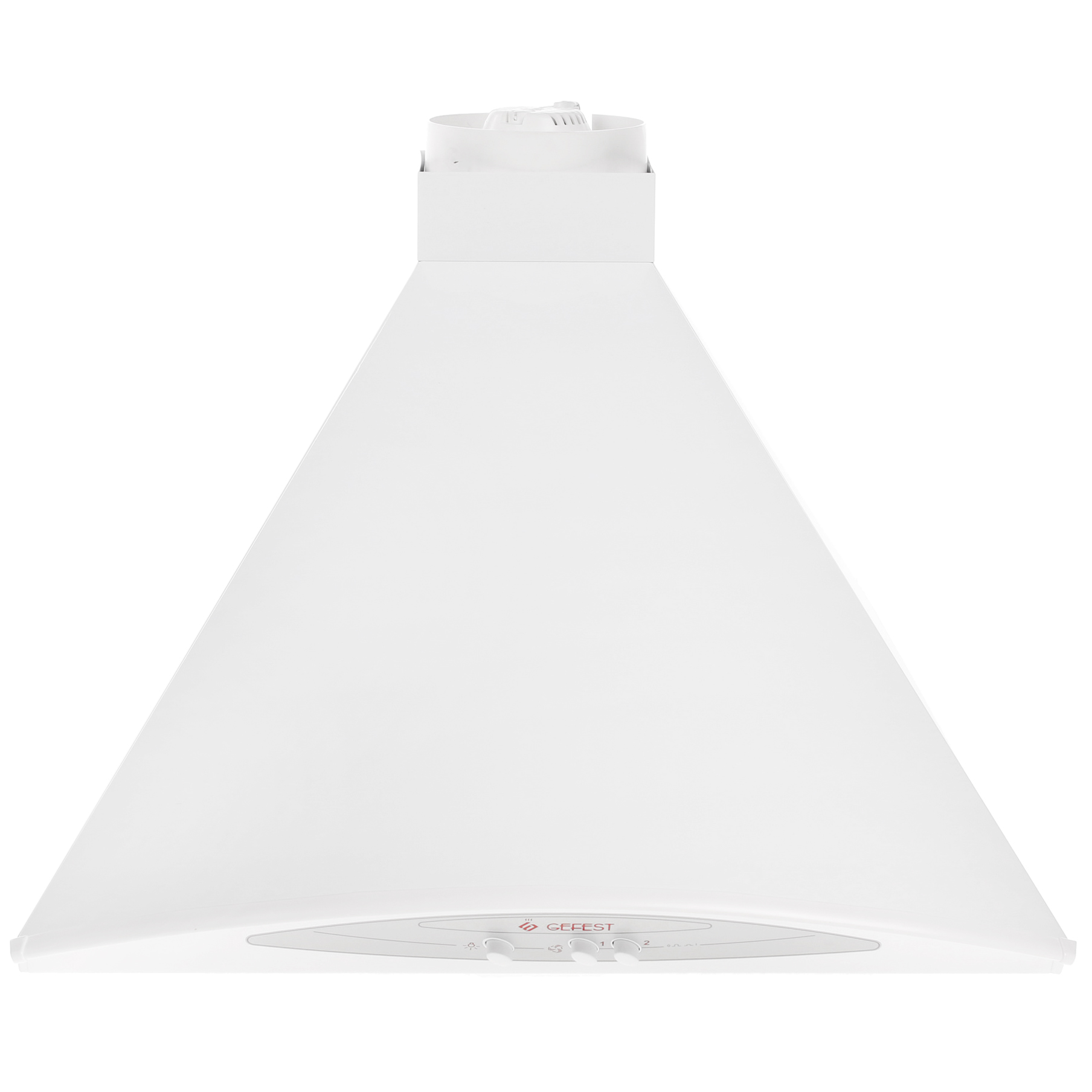 1039003 Вытяжка каминная Gefest ВВ 2 белый STDN-0019877 - Вид №1