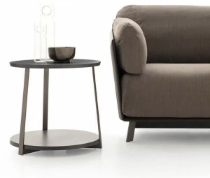 Ditre Italia Высокий деревянный журнальный столик с журнальной полкой Kailua