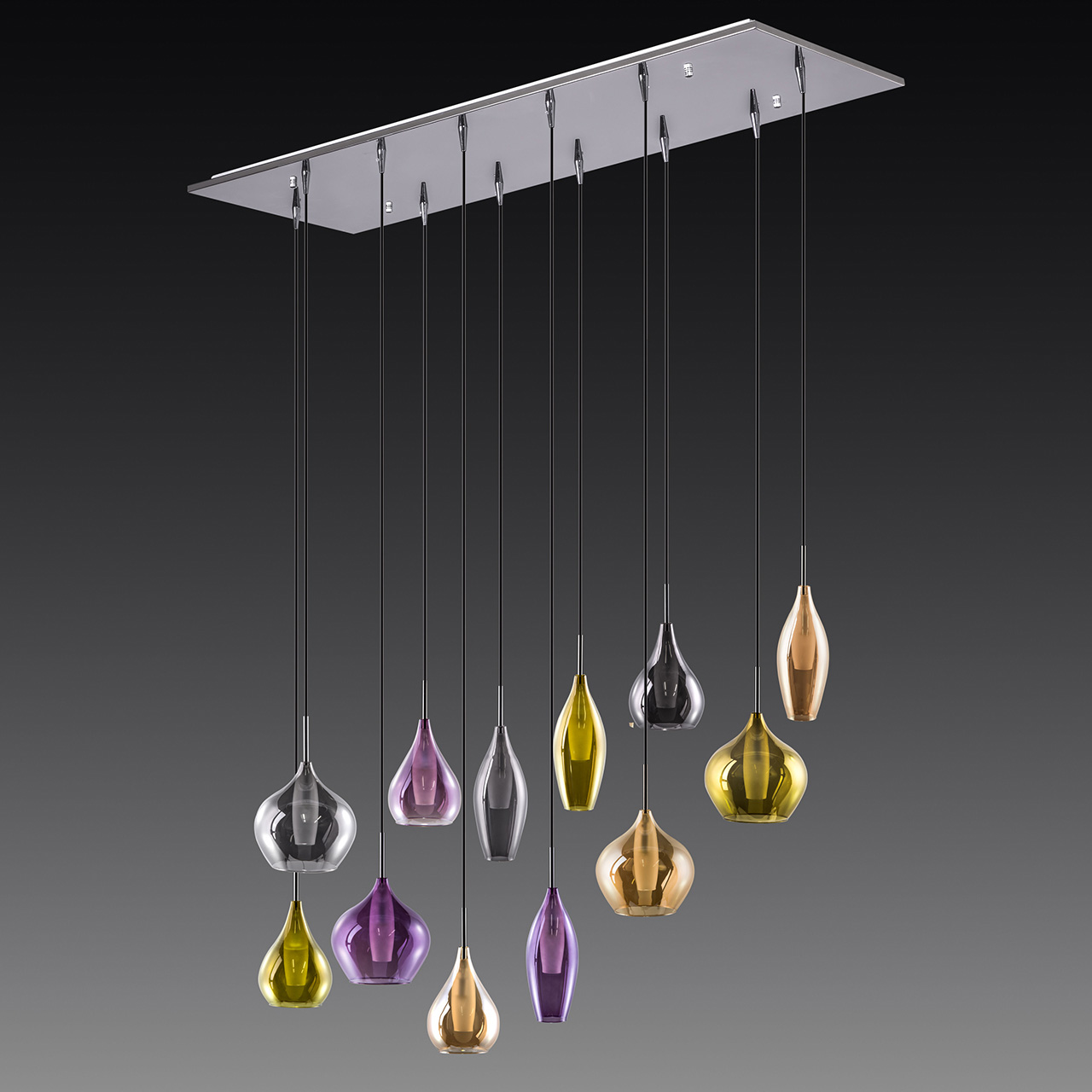 Подвесная люстра Lightstar Pentola 803125 LIGHTSTAR ДИЗАЙНЕРСКИЕ, PENTOLA 057571 Хром  - Вид №1