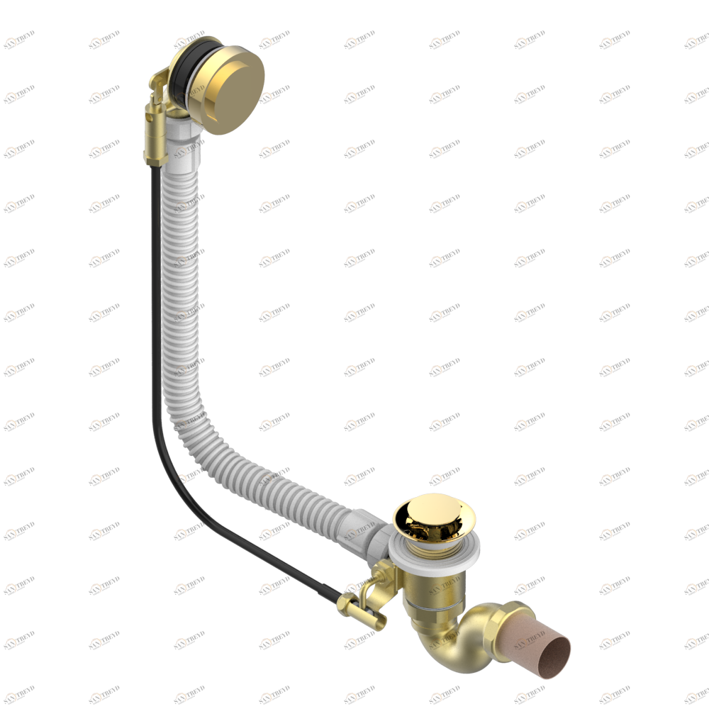 U8A-300 Перелив для ванны - модель THG Thg-paris Wedding Золото U8A-300 CAT.F