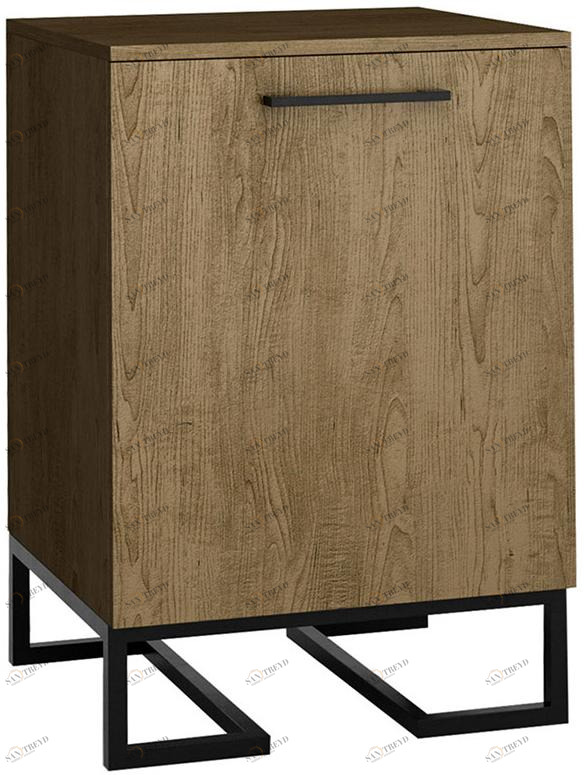 1784 Тумба для обуви Loft Дуб табак R-HOME 40093010h_Табак