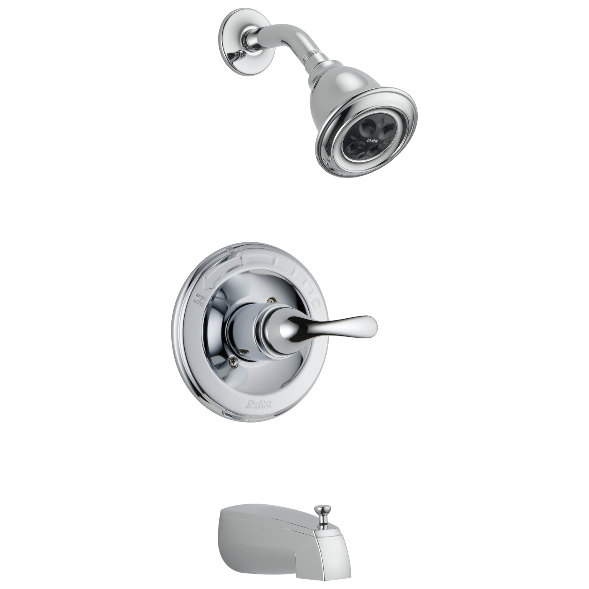 T13420-SOS-H2OT Monitor® 13 Series H2Okinetic® для ванны и душа Delta Faucet Classic Хром