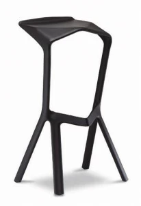 Plank Высокий штабелируемый табурет из полипропилена Miura