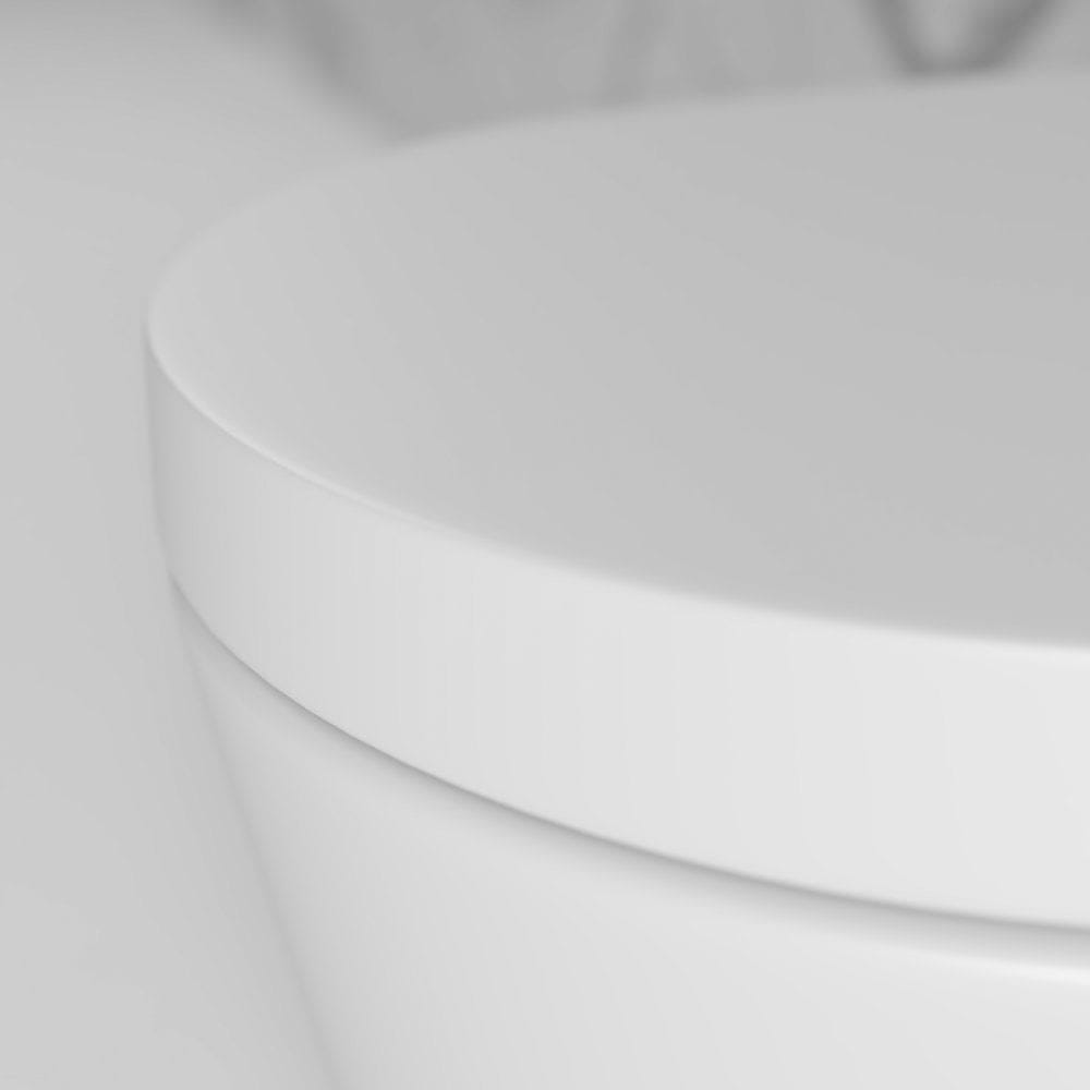 Керамический напольный туалет с пластиной и сливной кассетой LUSSO без ARCH-00145298 - Вид №10