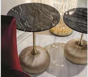 Longhi Круглый журнальный столик из мрамора Loveluxe 2014 – royal collection Y 718