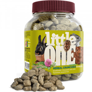 УТ0009722 Лакомство для грызунов Травяные подушечки для всех видов грызунов 100г Little one
