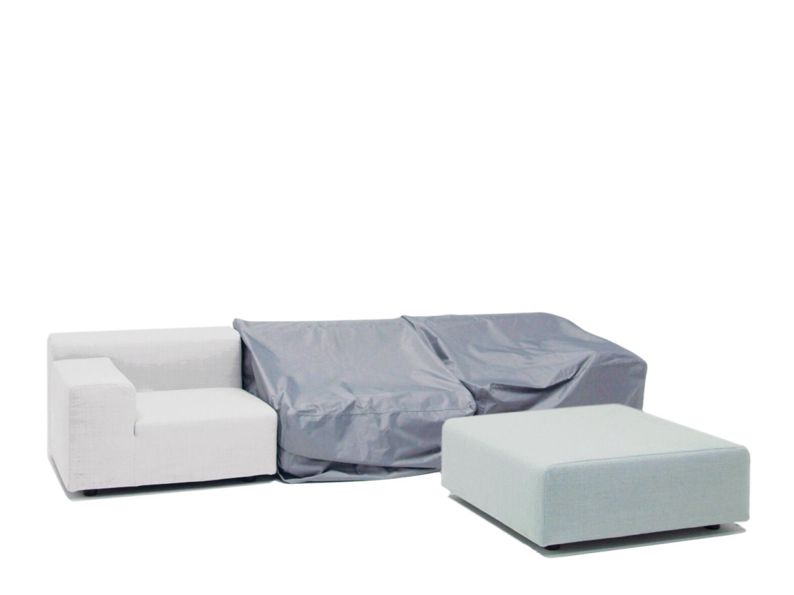 Тканевый модульный садовый диван Kartell Plastics ARCH-00078602 - Вид №7