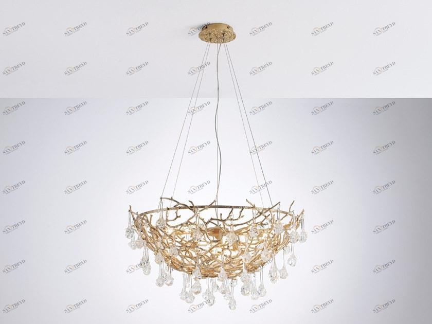 Serip Подвесной светильник из бронзы ручной работы Coral Ct3301/12