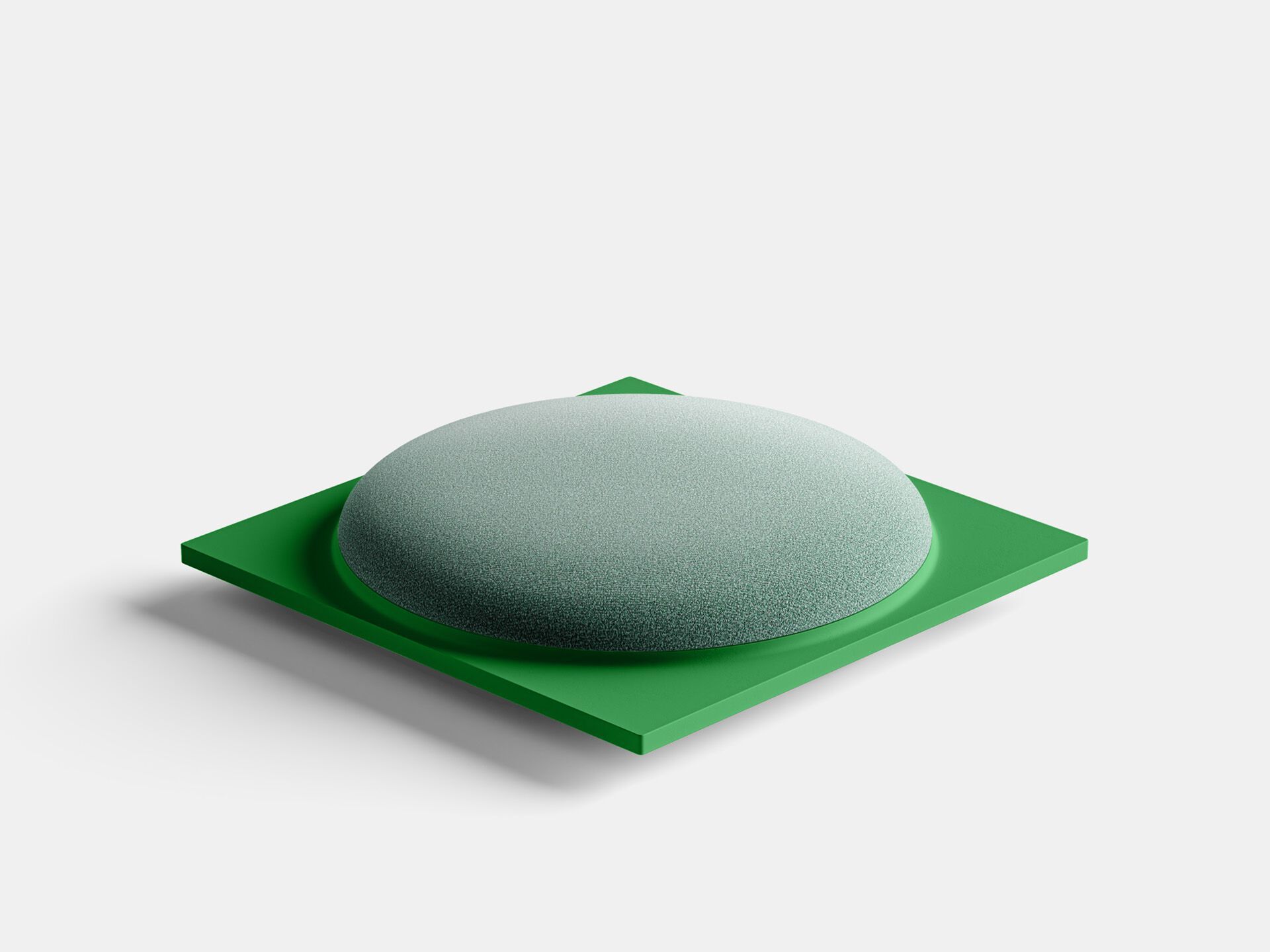 Бетонный квадратный пуф PULKRA купол ARCH-00069173 - Вид №35