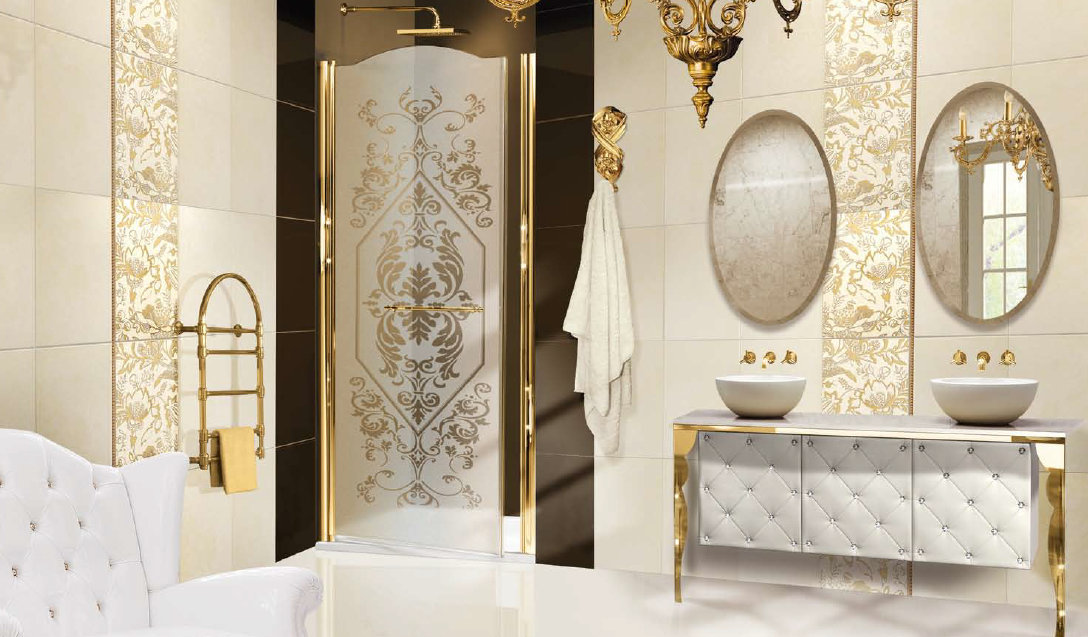 Art. 8G6 GOLD Serie IBIS Душевая кабина Box Docce 2B Box Docce 2.B Ibis Gold 38701 - Вид №1