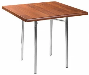 2672 Стол Tiramisu 80*80 Орех R-HOME