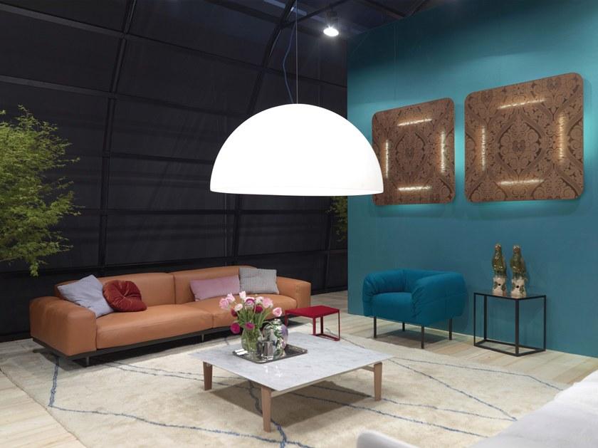 arflex Кресло с обивкой из ткани с подлокотниками Pecorelle sun-id-1428283 - Вид №4