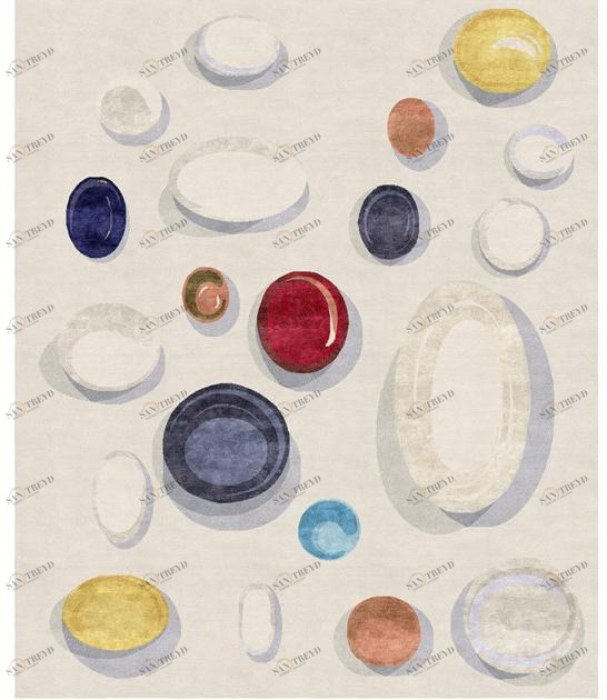 Tapis Rouge Ковер ручной работы из шерсти и шелка Per sempre Tr1584hk