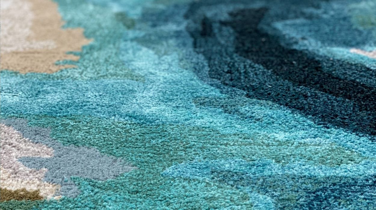 Прямоугольный ковер из шерсти и Tencel® ROCHE BOBOIS SHARK BAY ARCH-00105648 - Вид №2