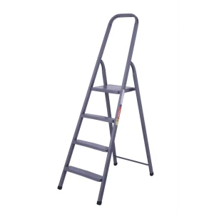Стальная стремянка LADDERBEL на 4 ступени с усиленной платформой 12421865