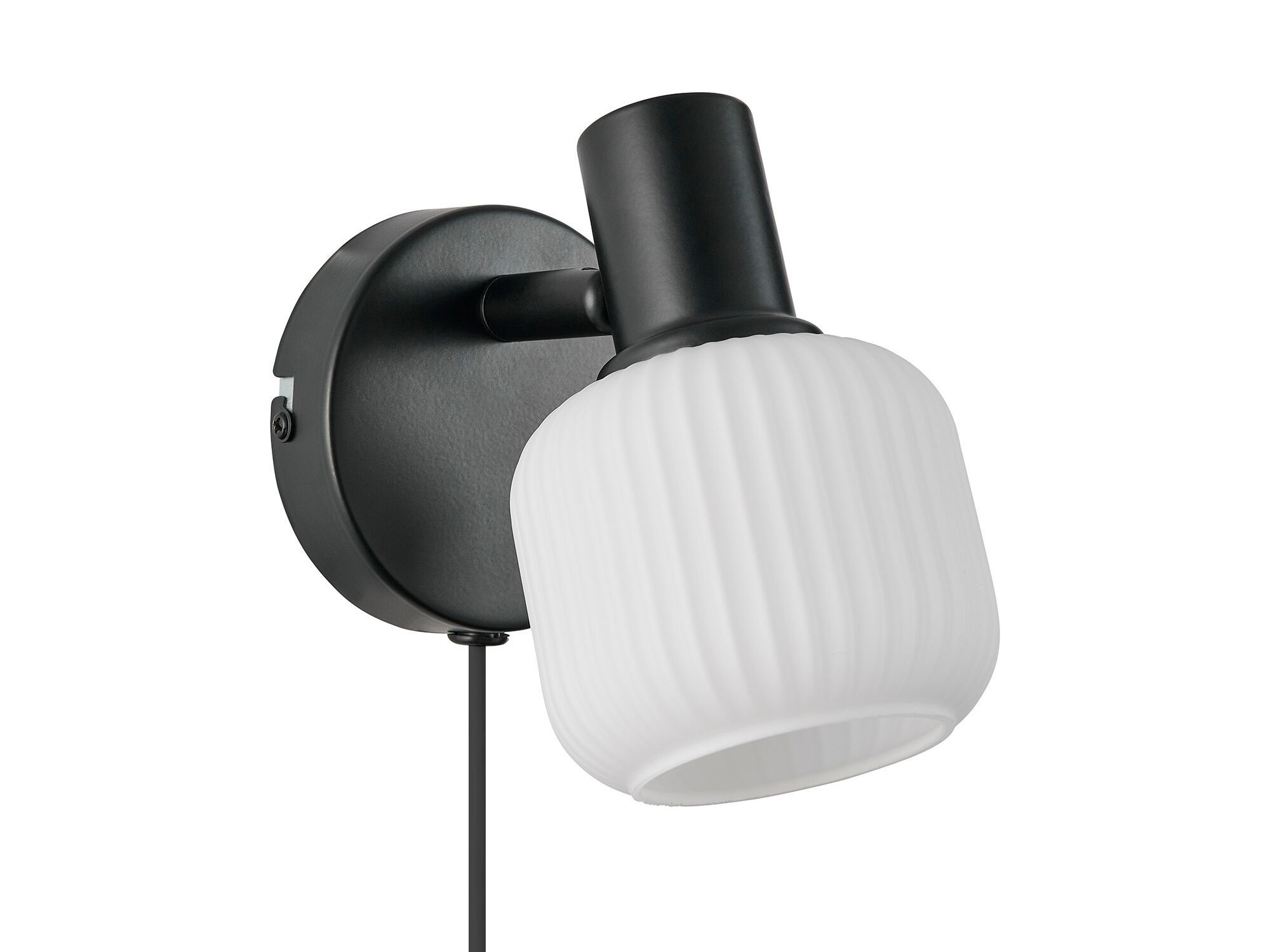 Стеклянный и металлический настенный светильник Nordlux Milford ARCH-00000823 - Вид №1