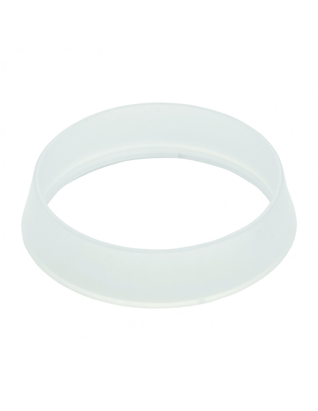 015200 005 01  Уплотнение коническое для трубки Д. 32 мм, прозрачный полиэтилен, набор из 2 шт. Valentin Белый 