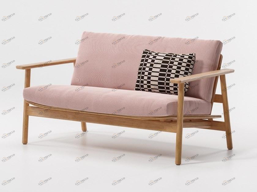 Kettal 2-местный тканевый садовый диван Riva #26400