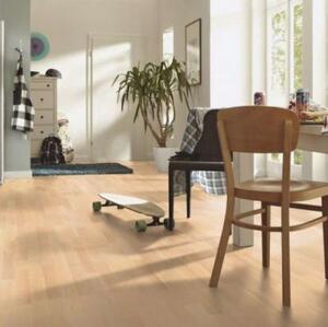 Паркетная доска Meister PС 200 Classic Гармония 913 Бук Натур (Гладкая) 2400х200 мм.