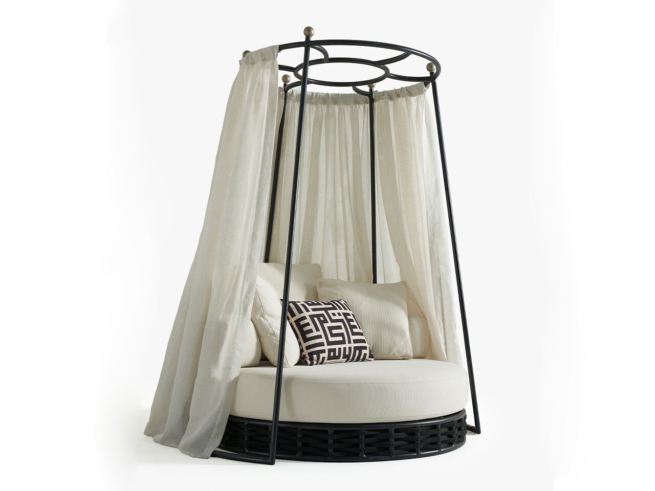Круглая Садовая кровать с навесом с навесом NDESIGN Ezora ARCH-00049832