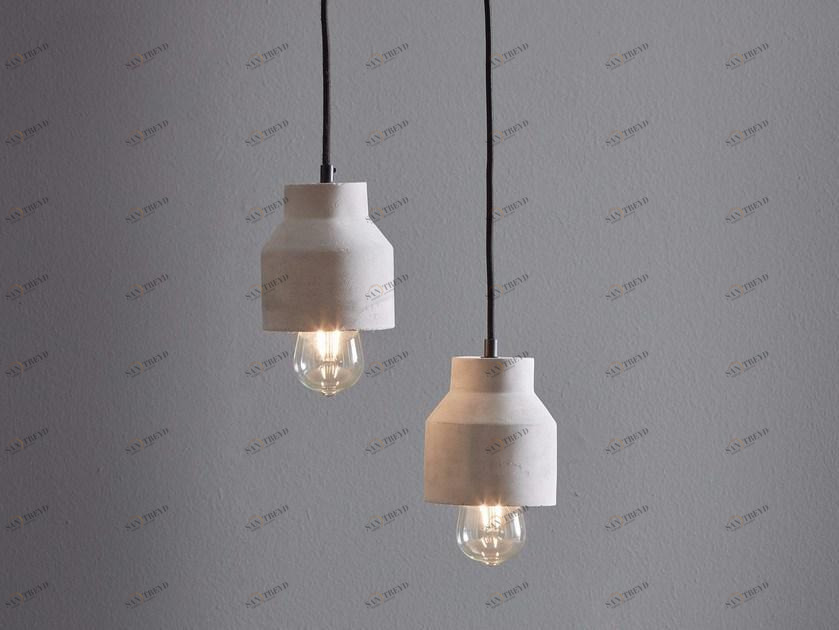 MEMEDESIGN Подвесной светильник с прямым светом в бетоне sun-id-1461561