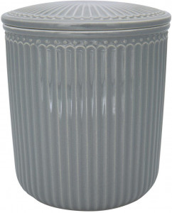 Банка для хранения Alice stone grey 15 см