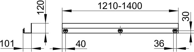 24953370100 Полочка для душа KEUCO ПОЛОЧКИ ДЛЯ ДУША - Вид №7