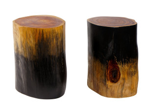 Низкий садовый стул из тикового дерева