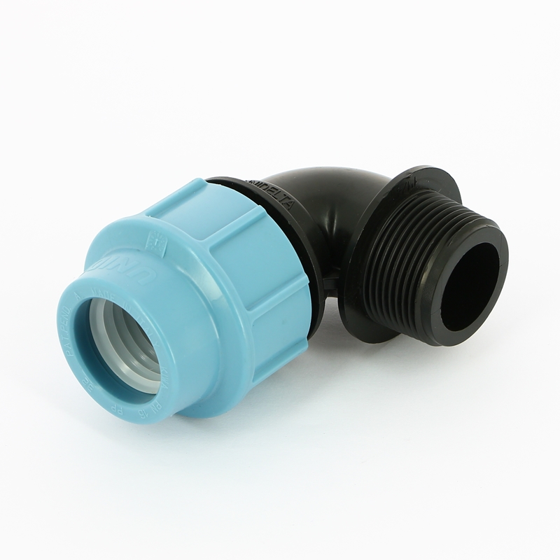 Угол обжим-Н для труб ПНД UNIDELTA 32х1"1/4 1008032005 - Вид №1