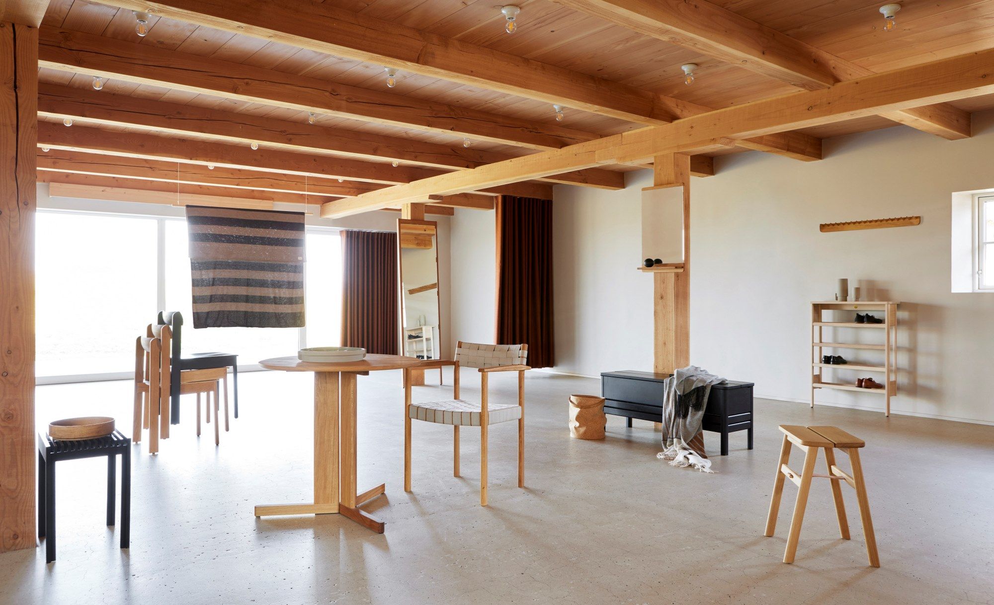 Полосатый плед из альпаки Form & Refine Aymara ARCH-00024747 - Вид №4