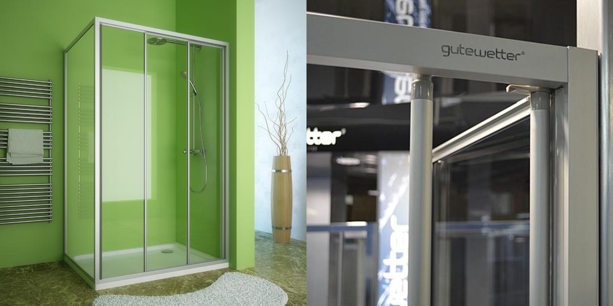 Душевая кабина 70-80/110-120 GK-403 GUTEWETTER PRACTIC RECTAN 7080110120GK403 - Вид №1