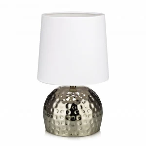 Настольная лампа с абажуром хром Hammer 105961 MARKSLOJD ВАЗА 337331 Белый;хром