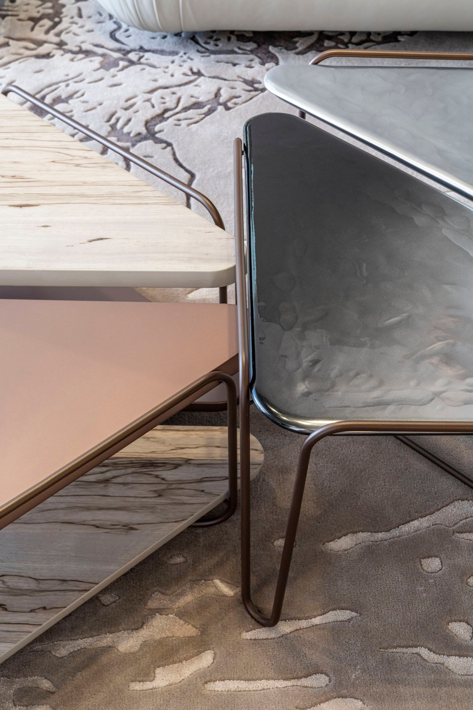 Треугольный низкий журнальный столик Bizzotto Italia Нара ARCH-00035498 - Вид №7