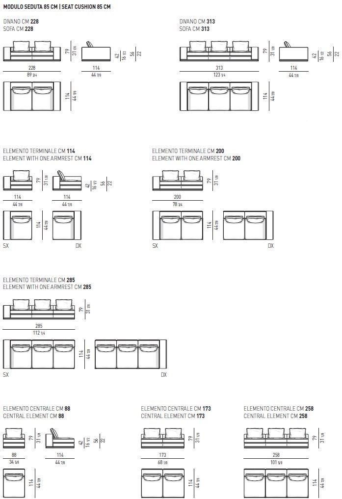 Minotti Диван West sun-id-1450462 - Вид №8