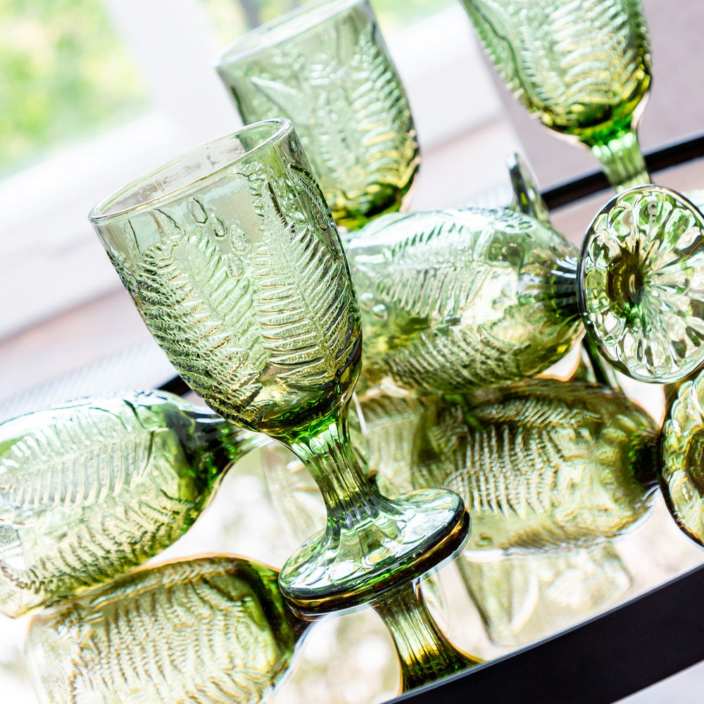 21091715 Комплект бокалов «Эльза» (6 штук, зеленый опал) Object Desire Светский прием  - Вид №9